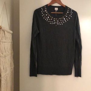 Bedazzled sweater